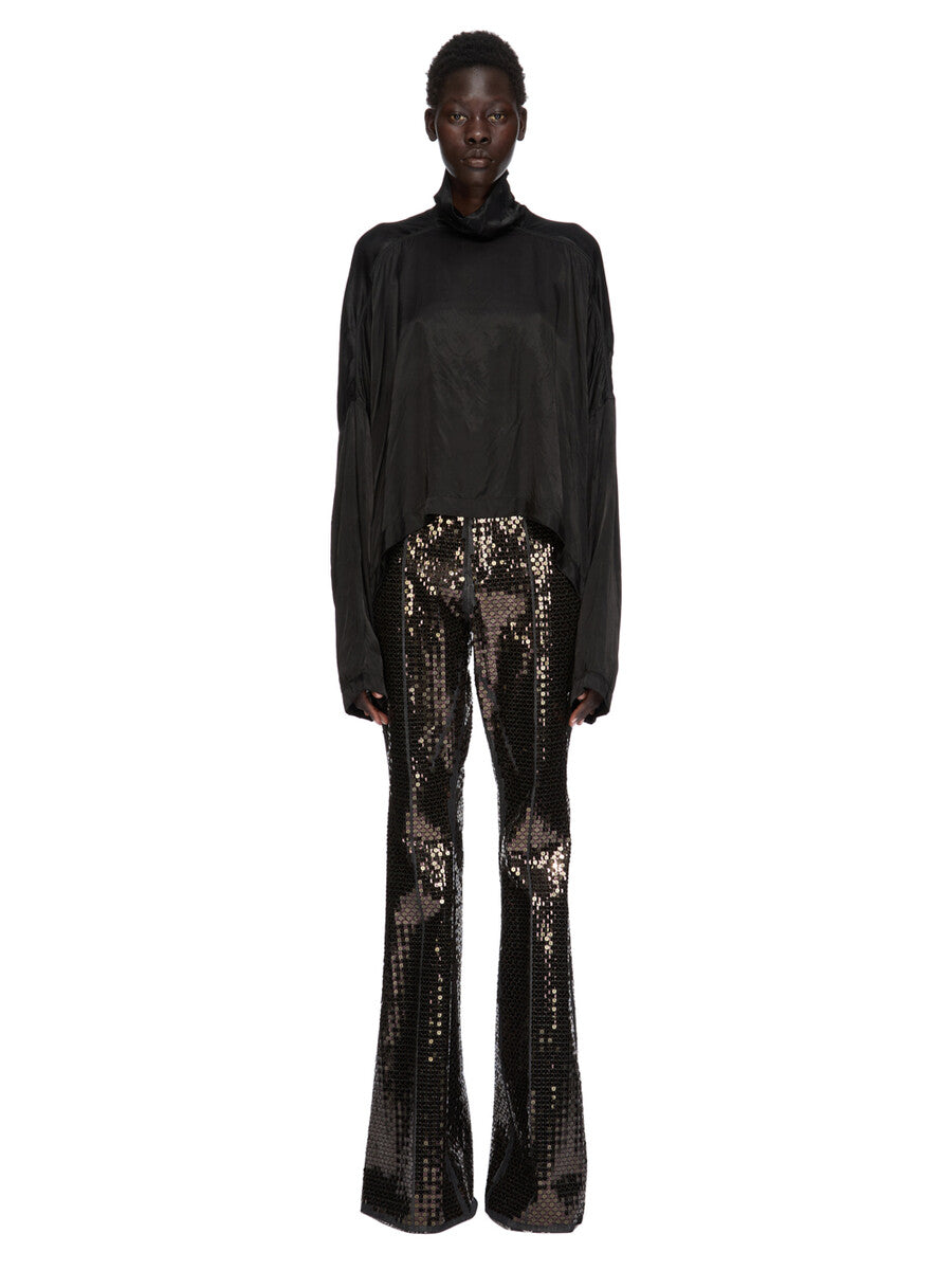JUMBO TABARD CROPPED TOP| RICK OWENS