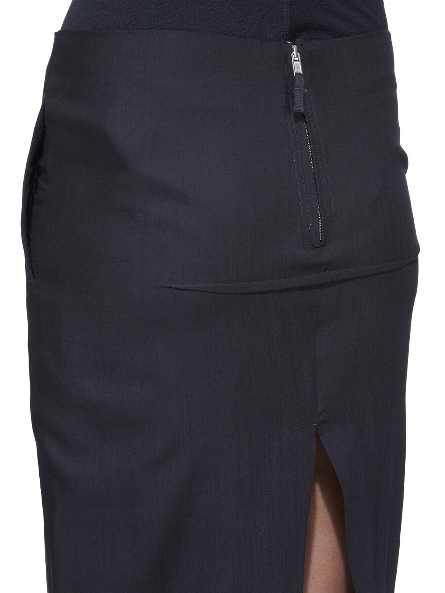 SLICED SKIRT| RICK OWENS