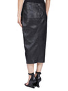 RP01F6385_LBE_09 | CALF SLICED SKIRT