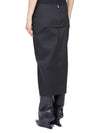 RP01F6385_TE_09 | CALF SLICED SKIRT