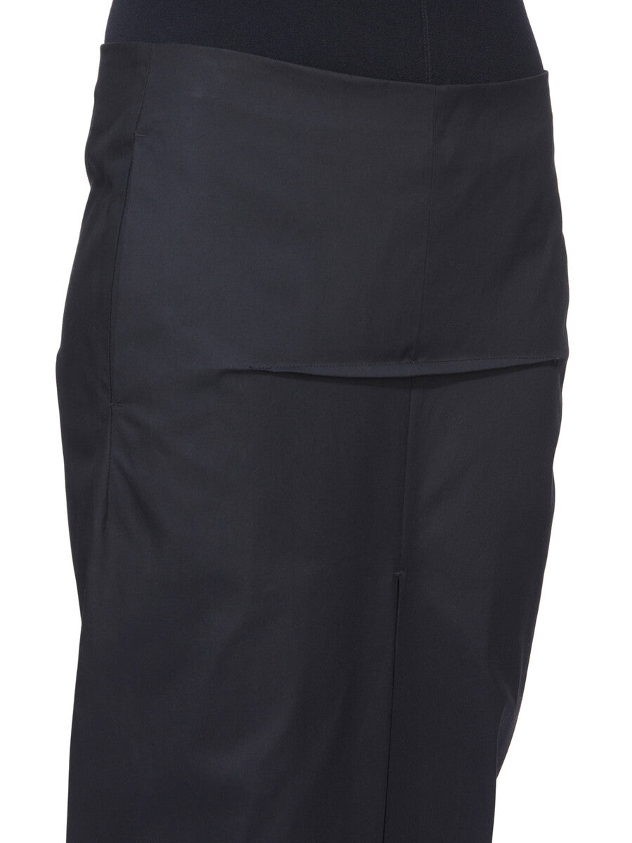 RP01F6385_TE_09 | CALF SLICED SKIRT