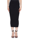 RP01F6626_RIBVI_09 | CALF SKIRT
