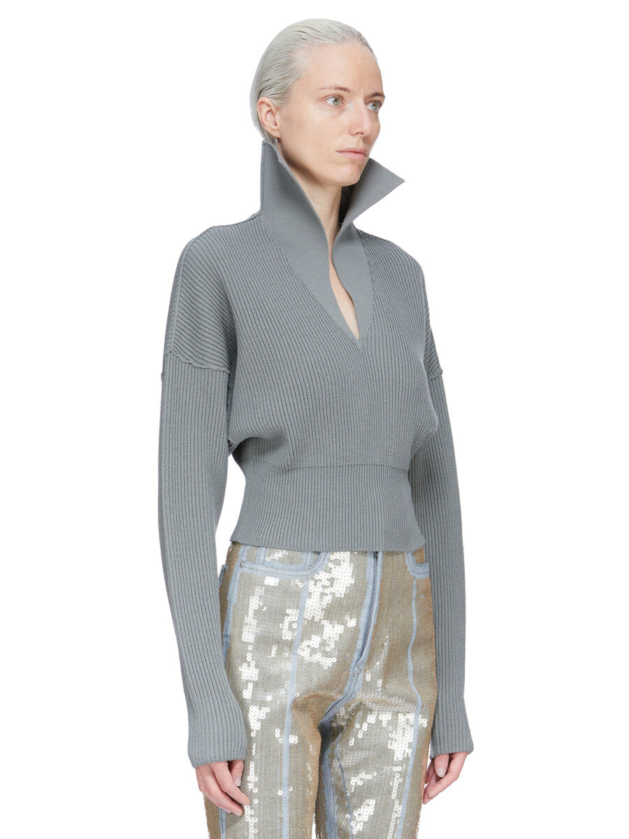 DRACU CROPPED V| RICK OWENS
