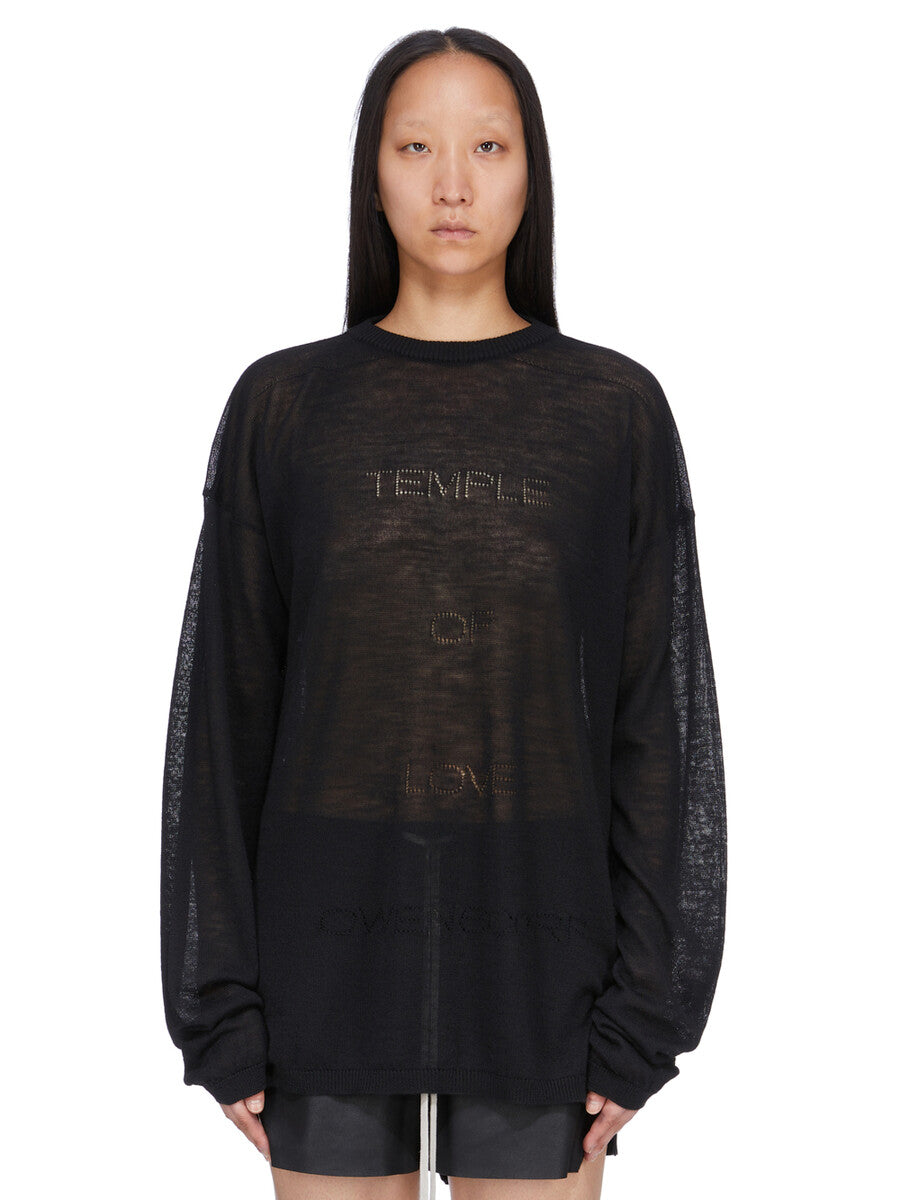 TEMPLE SHEER PULLOVER| RICK OWENS