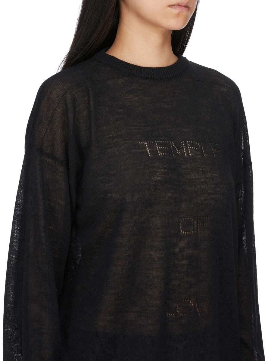 RP01F6663_KMP_09 | TEMPLE SHEER PULLOVER