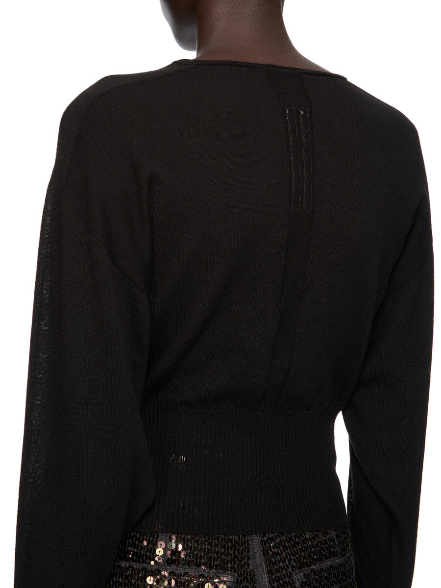 V CROPPED TOP| RICK OWENS