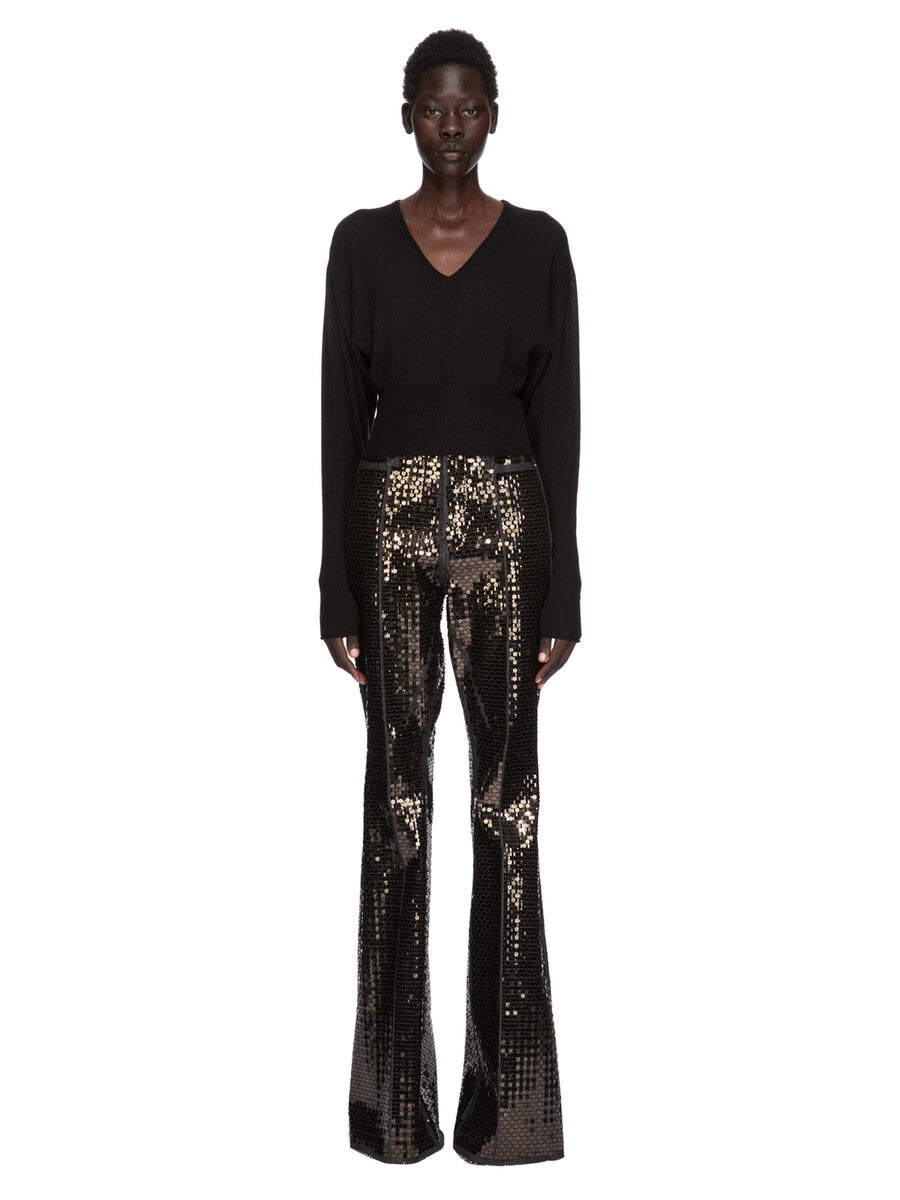 V CROPPED TOP| RICK OWENS