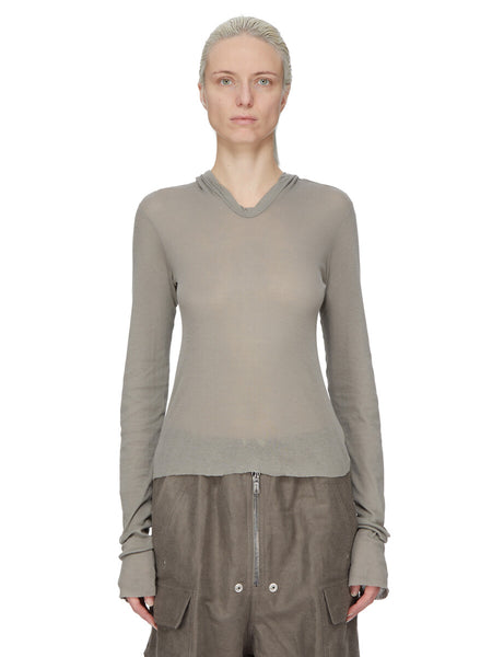 Rick Owens トップス Rick Owens トップス Rick Owens Drkshdw Jumbo Gimp Hoodie 190k