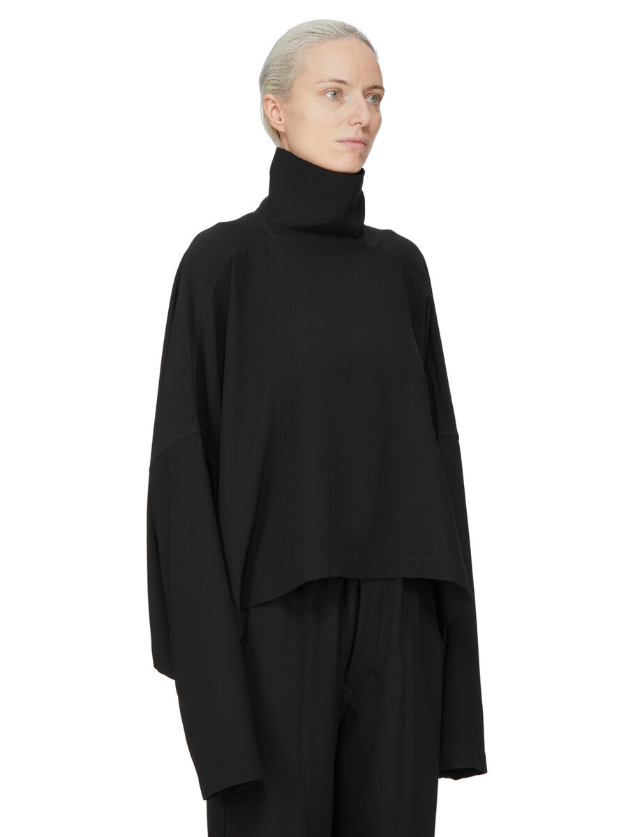 JUMBO TABARD CROPPED TOP| RICK OWENS