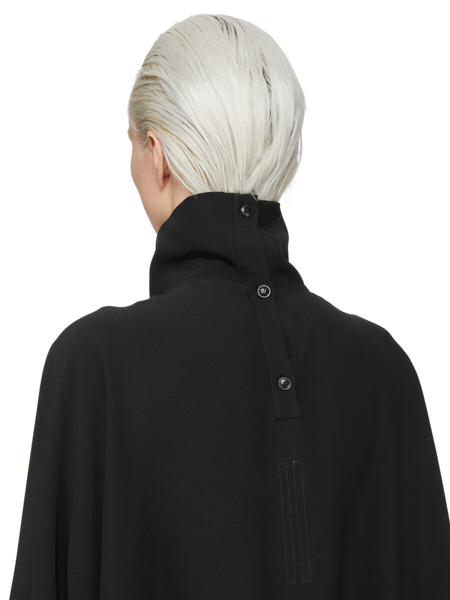 JUMBO TABARD CROPPED TOP| RICK OWENS