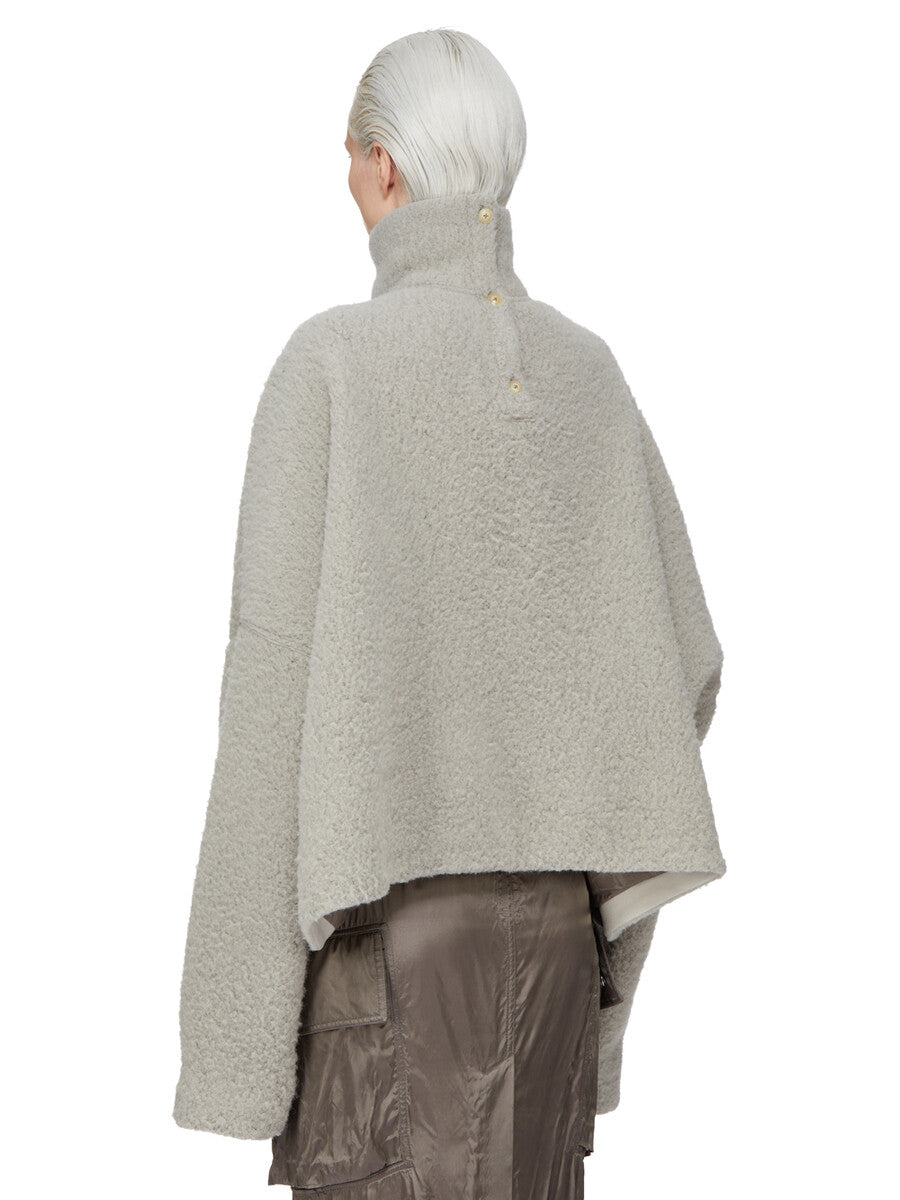 JUMBO TABARD CROPPED TOP| RICK OWENS