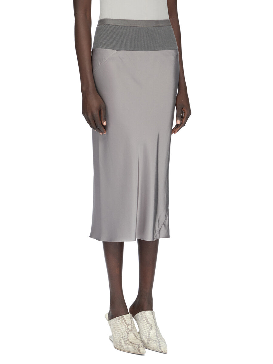 RP02F5332_SCH_28 | KNEE BIAS SKIRT