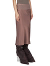 RP02F5332_SCH_86 | KNEE BIAS SKIRT