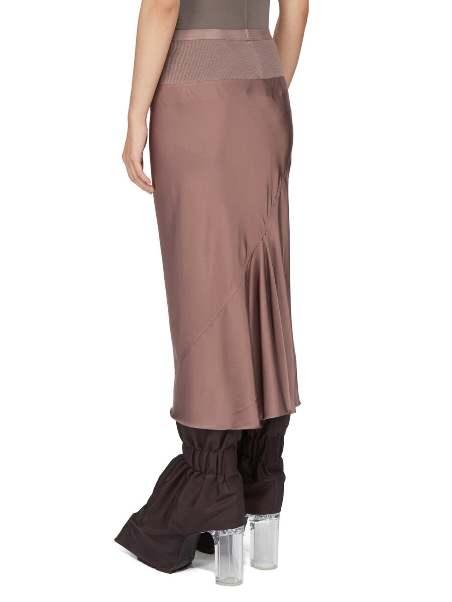 RP02F5332_SCH_86 | KNEE BIAS SKIRT