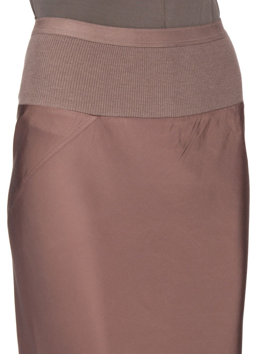 RP02F5332_SCH_86 | KNEE BIAS SKIRT