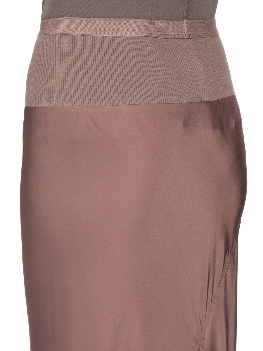 RP02F5332_SCH_86 | KNEE BIAS SKIRT