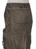 RP02F5340_SDRKCM_34100 | DENIM SLICED SKIRT