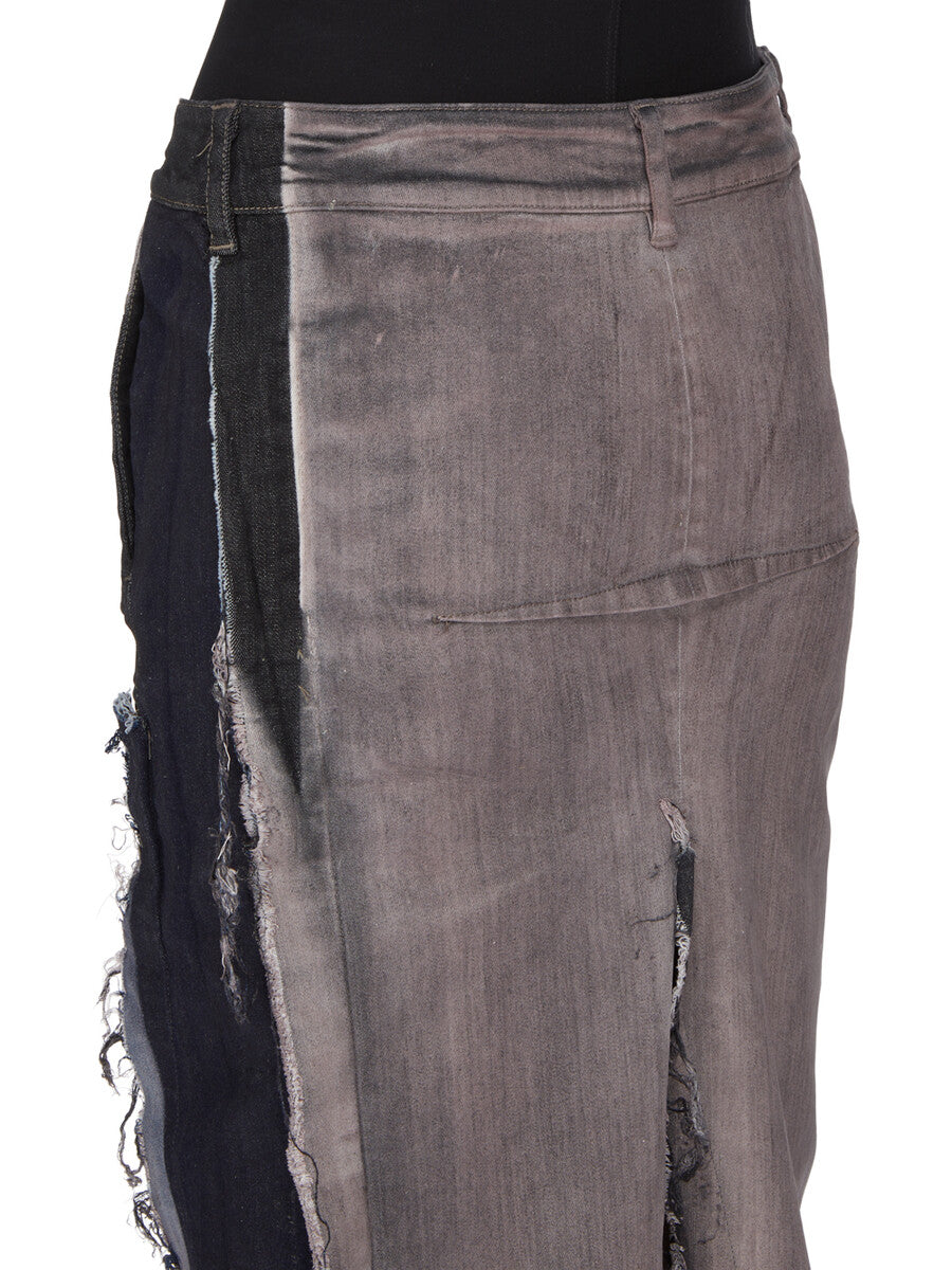 RP02F5340_SDWRCM_23100 | DENIM SLICED SKIRT