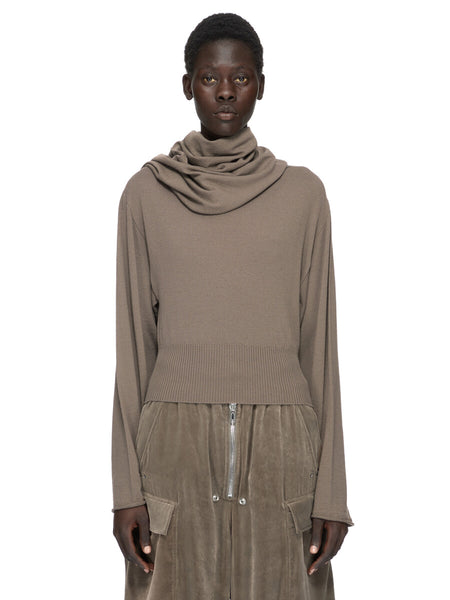 Rick Owens Wool scarf　F/W 22 STROSE SCARF TOP| RICK OWENS