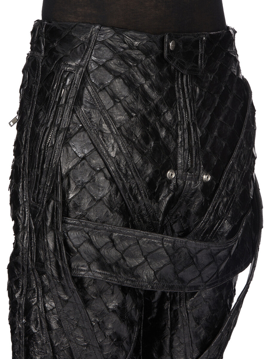 MEGASTRAPPED MOTOPANTS| RICK OWENS