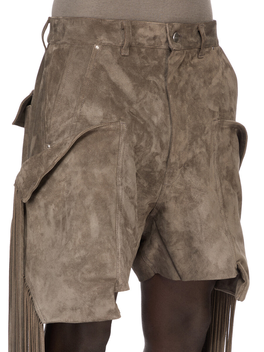 FRINGED SHORTS| RICK OWENS