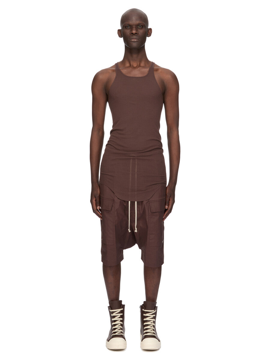 トップス Rick Owens 22SS BASIC RIB TANK BASIC RIB TANK| RICK OWENS
