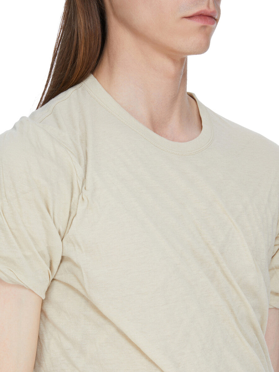 Rick Owens【レア】ダブルレイヤード Double SS Tee DOUBLE SS T| RICK OWENS