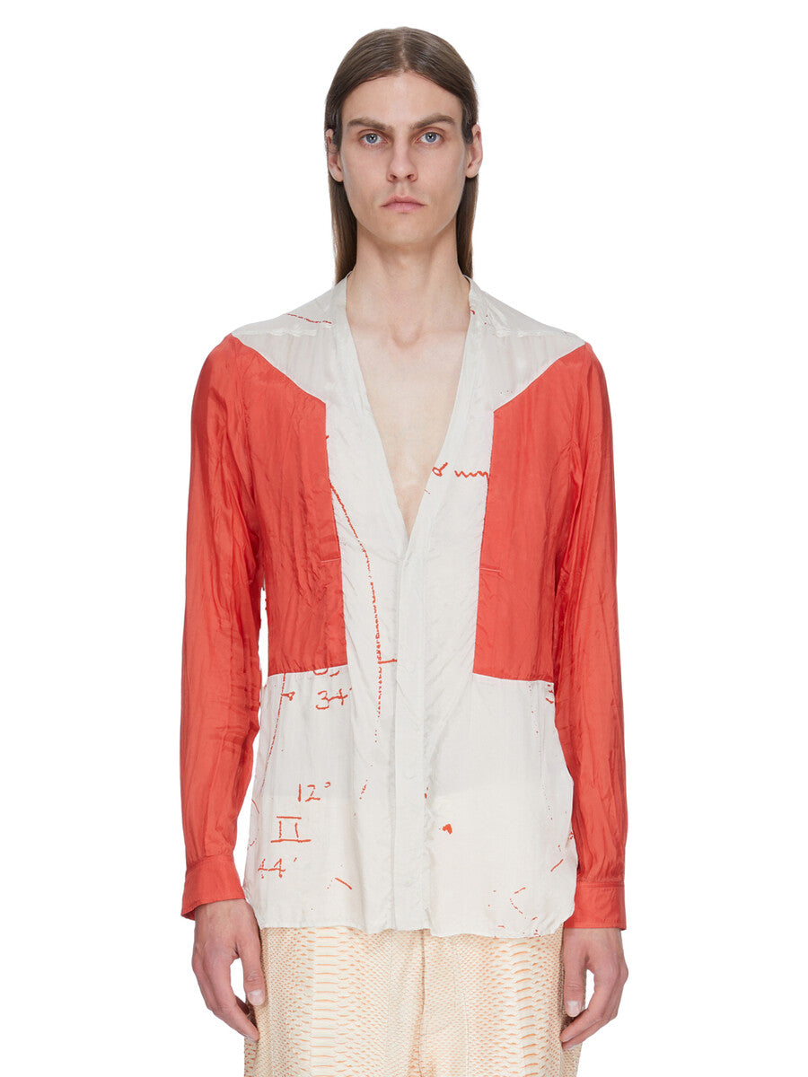 LARRY FOGPOCKET SHIRT| RICK OWENS
