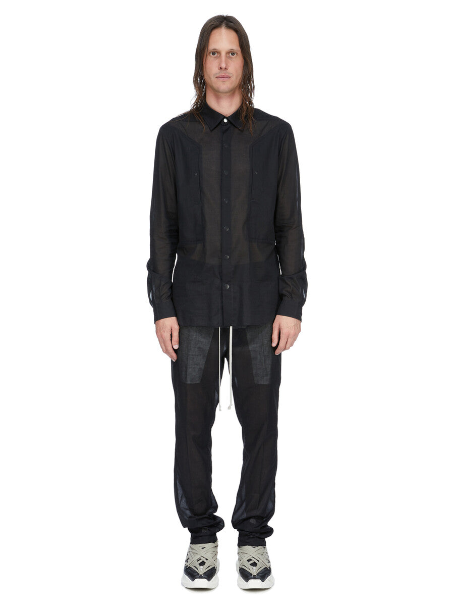 DRAWSTRING SLIM LONG| RICK OWENS