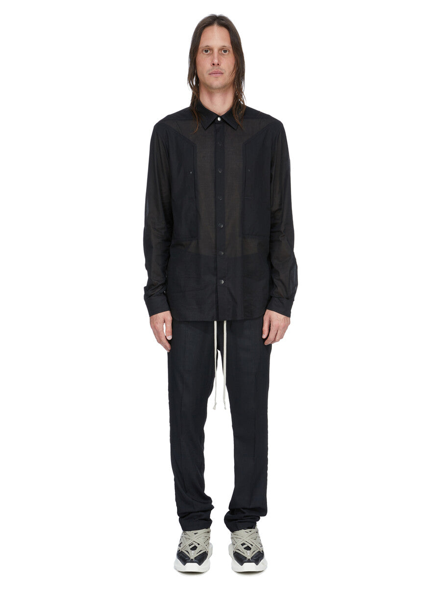 DRAWSTRING SLIM LONG| RICK OWENS