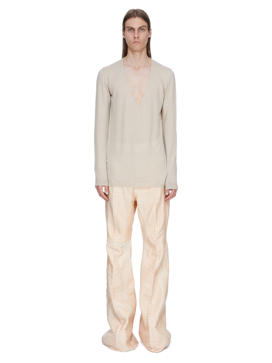 OVERSIZED EXTREME V NECK| RICK OWENS