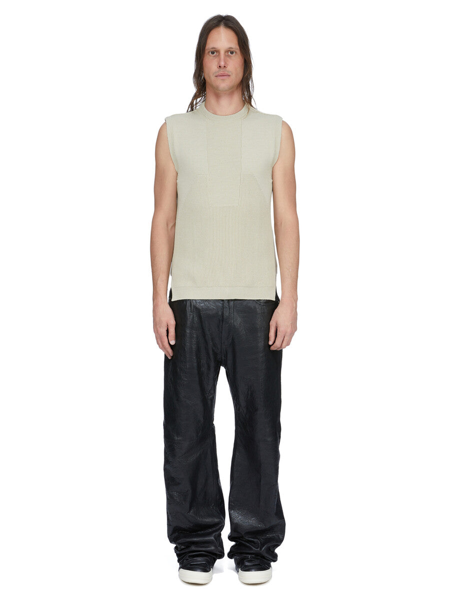 Rick Owens タイトリブタンクトップ　ニットリブタンク　38 レイヤード Rick Owens タイトリブタンクトップ ニットリブタンク 38 レイヤード