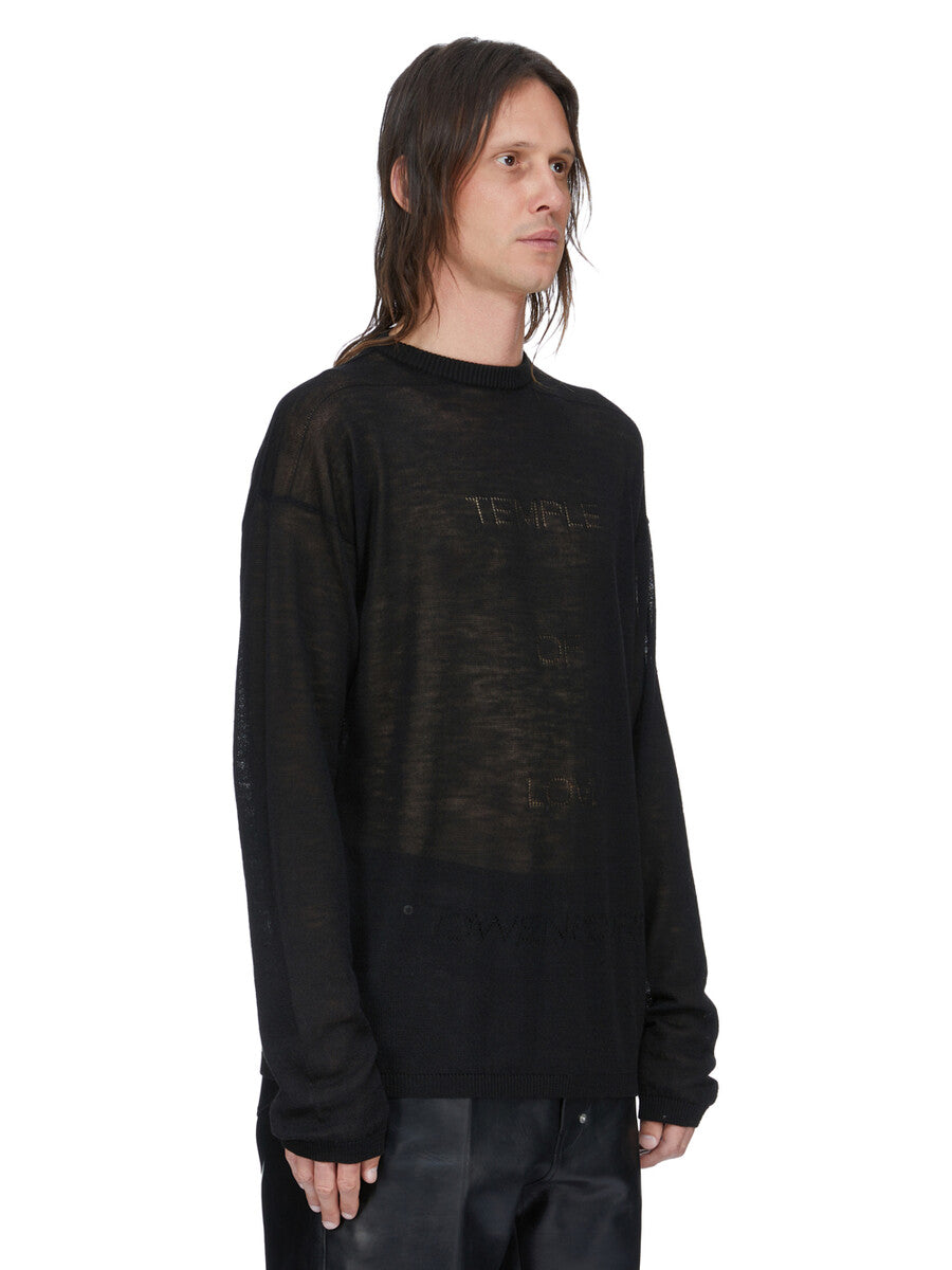 TEMPLE SHEER PULLOVER| RICK OWENS