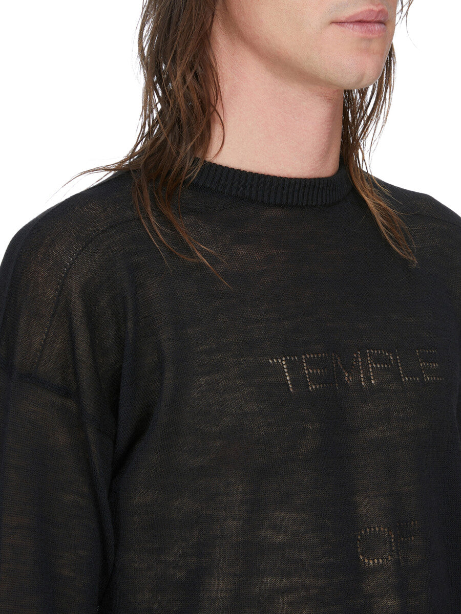 TEMPLE SHEER PULLOVER| RICK OWENS