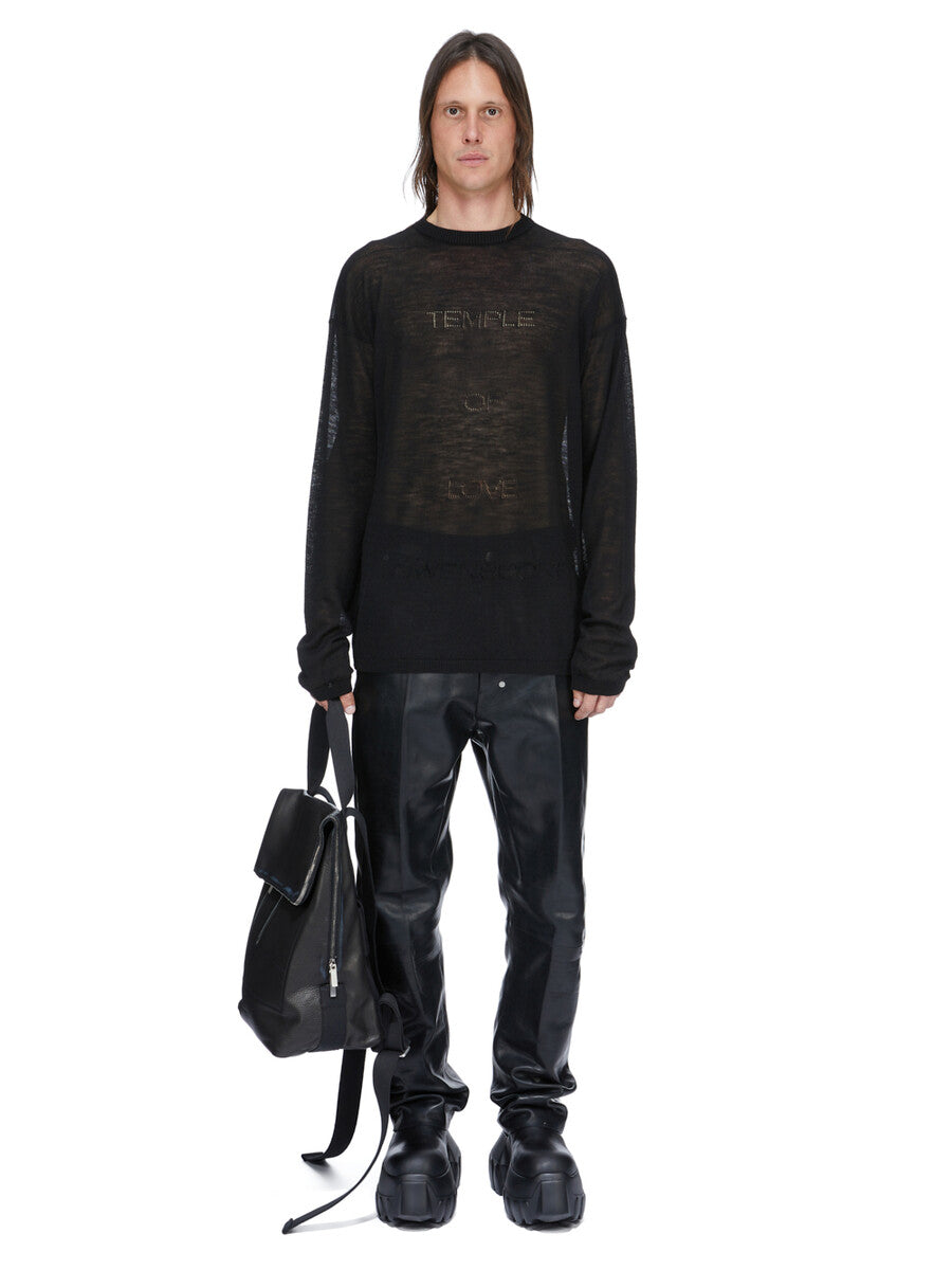 TEMPLE SHEER PULLOVER| RICK OWENS