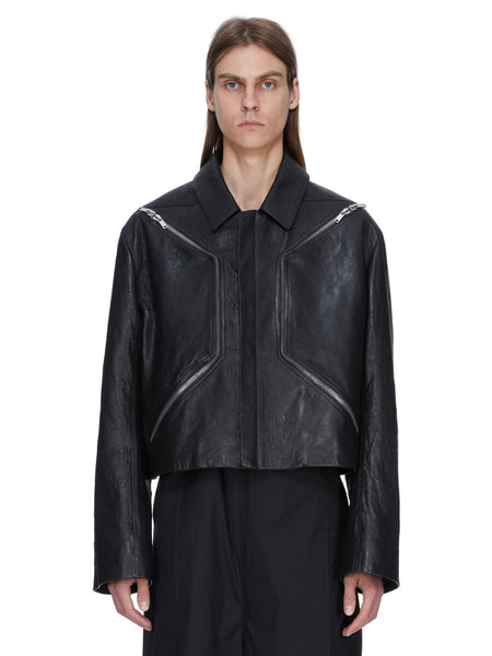 ジャケット・アウター Rick Owens 13FW Leather Riders Jacket 42 Rick