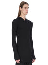 RU02E1260_RJR_09 | HOODED RIB LS T