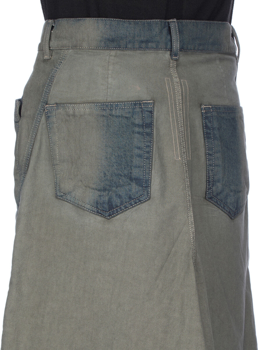 RU02E1345_DKDEG_78D | SLIVERED SKIRT