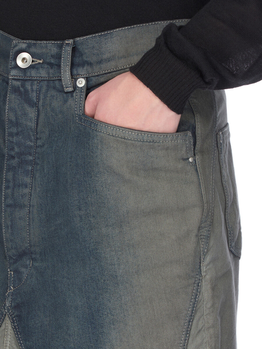 RU02E1345_DKDEG_78D | SLIVERED SKIRT