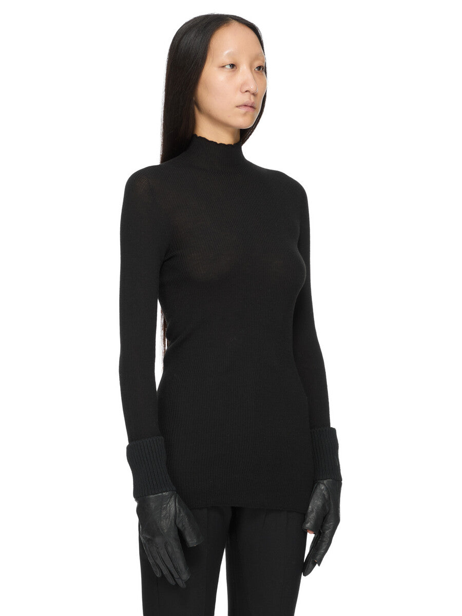 RU02F4458_LBE_09 | RIB CUFF GLOVES