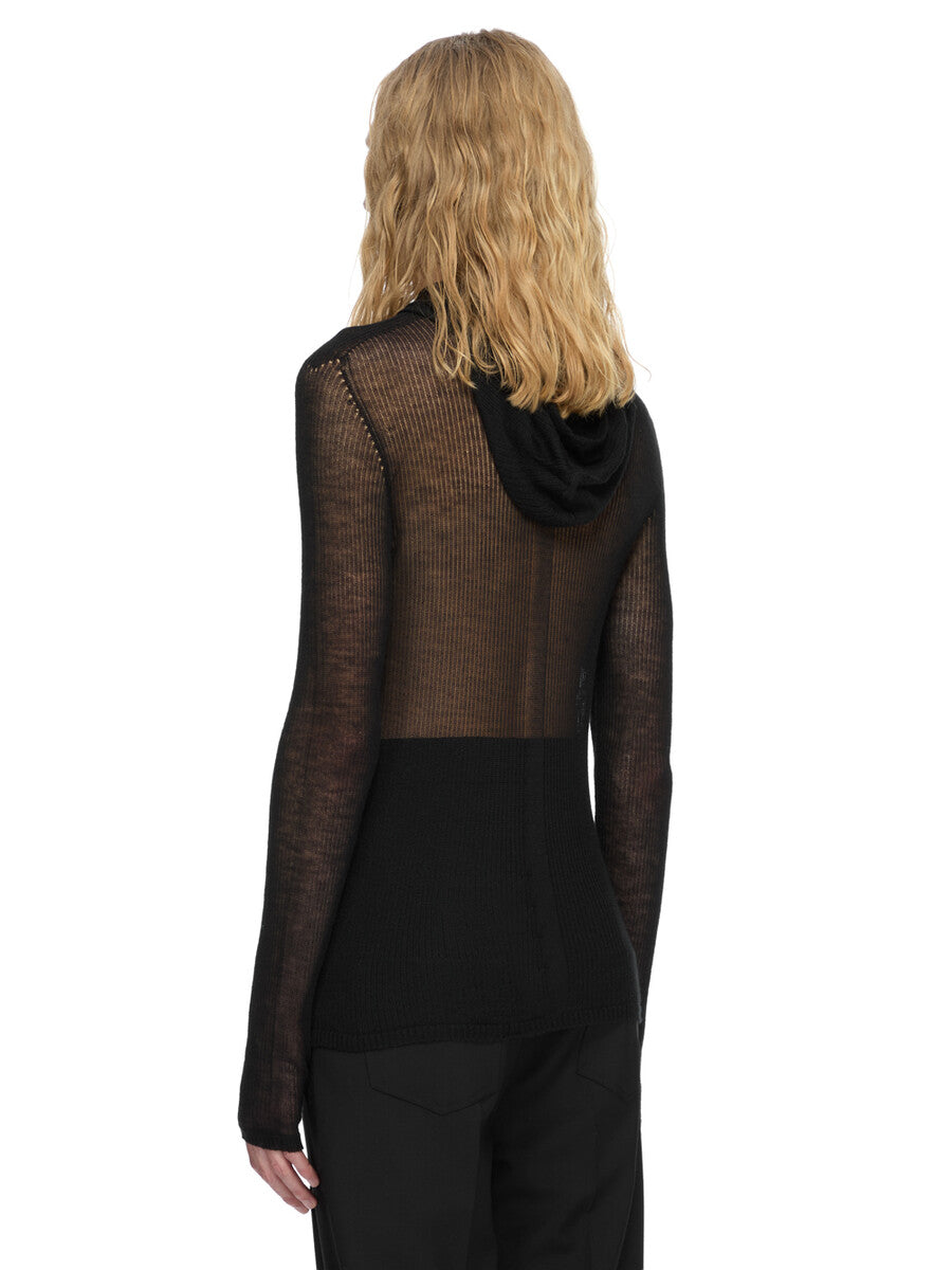 RU02F4636_RIBWSL_09 | SHEER HOODED LS T