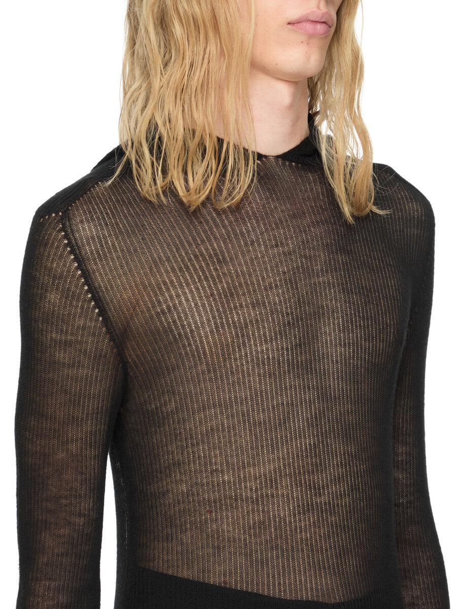 RU02F4636_RIBWSL_09 | SHEER HOODED LS T