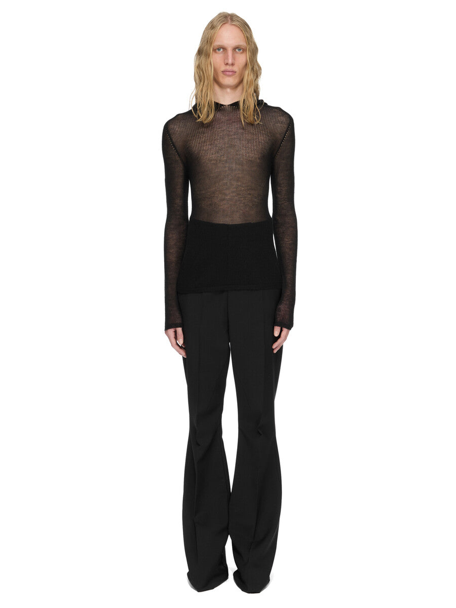 RU02F4636_RIBWSL_09 | SHEER HOODED LS T