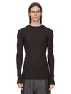 RU02F4637_RIBM_84 | RIBBED ROUND NECK