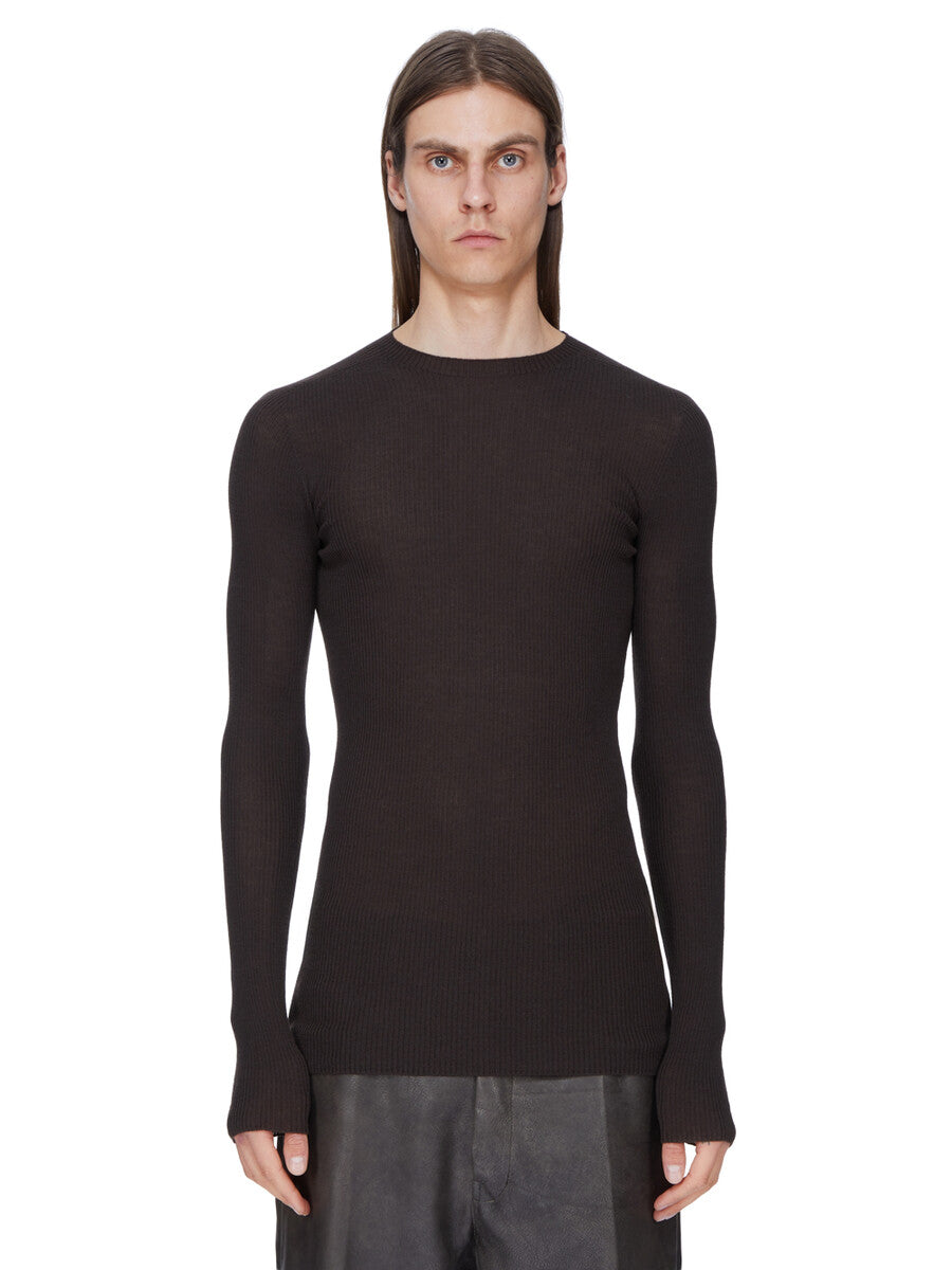 RU02F4637_RIBM_84 | RIBBED ROUND NECK