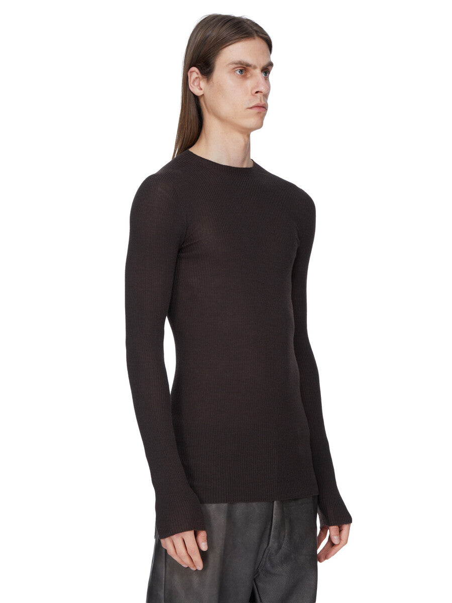 RU02F4637_RIBM_84 | RIBBED ROUND NECK