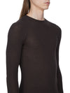 RU02F4637_RIBM_84 | RIBBED ROUND NECK