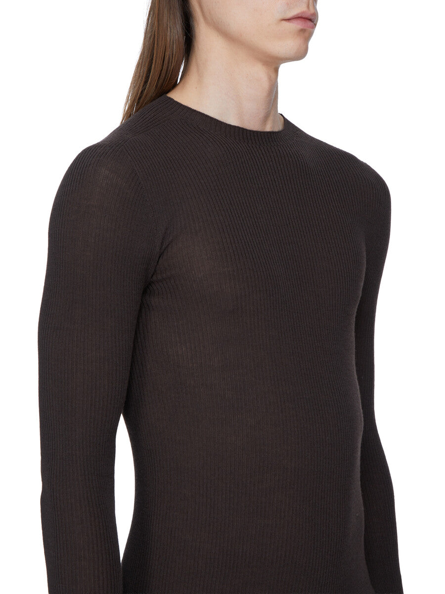 RU02F4637_RIBM_84 | RIBBED ROUND NECK