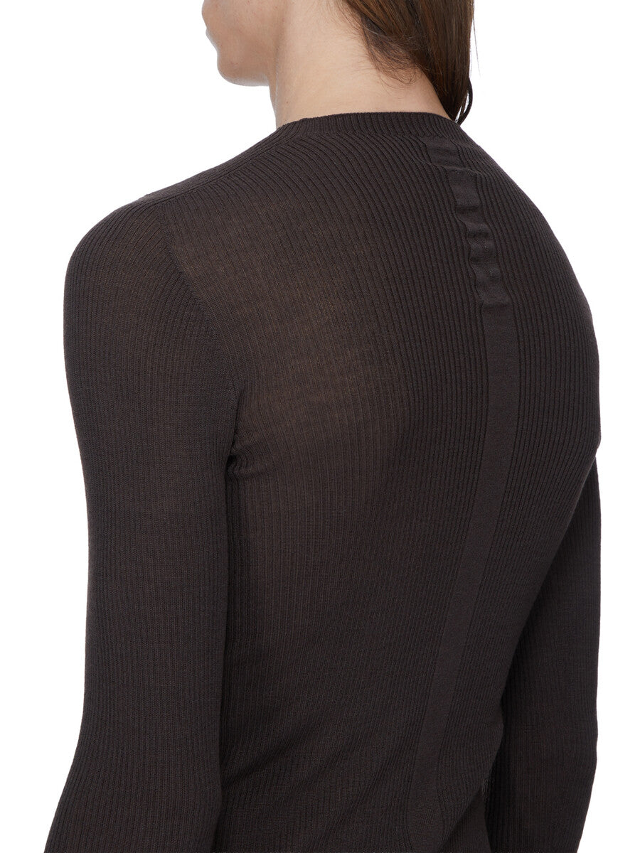 RU02F4637_RIBM_84 | RIBBED ROUND NECK