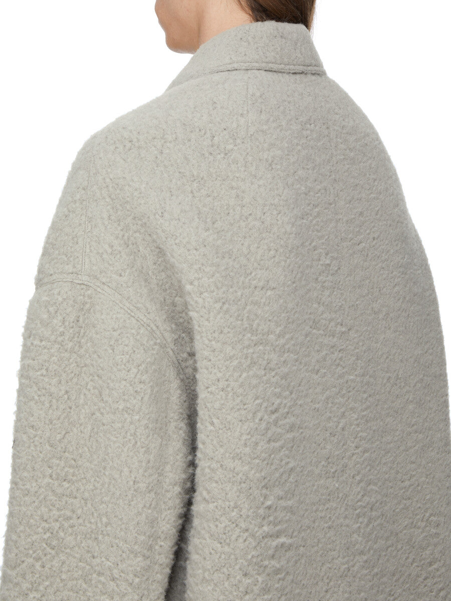 BUTTONED BRAD COAT| RICK OWENS